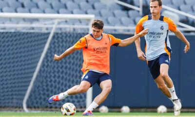 Diego Aguado Real Madrid Training Session