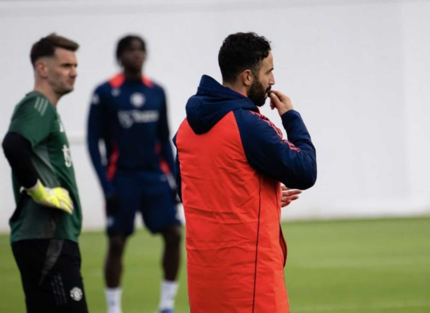 Diogo Dalot Ruben Amorim Manchester United Training