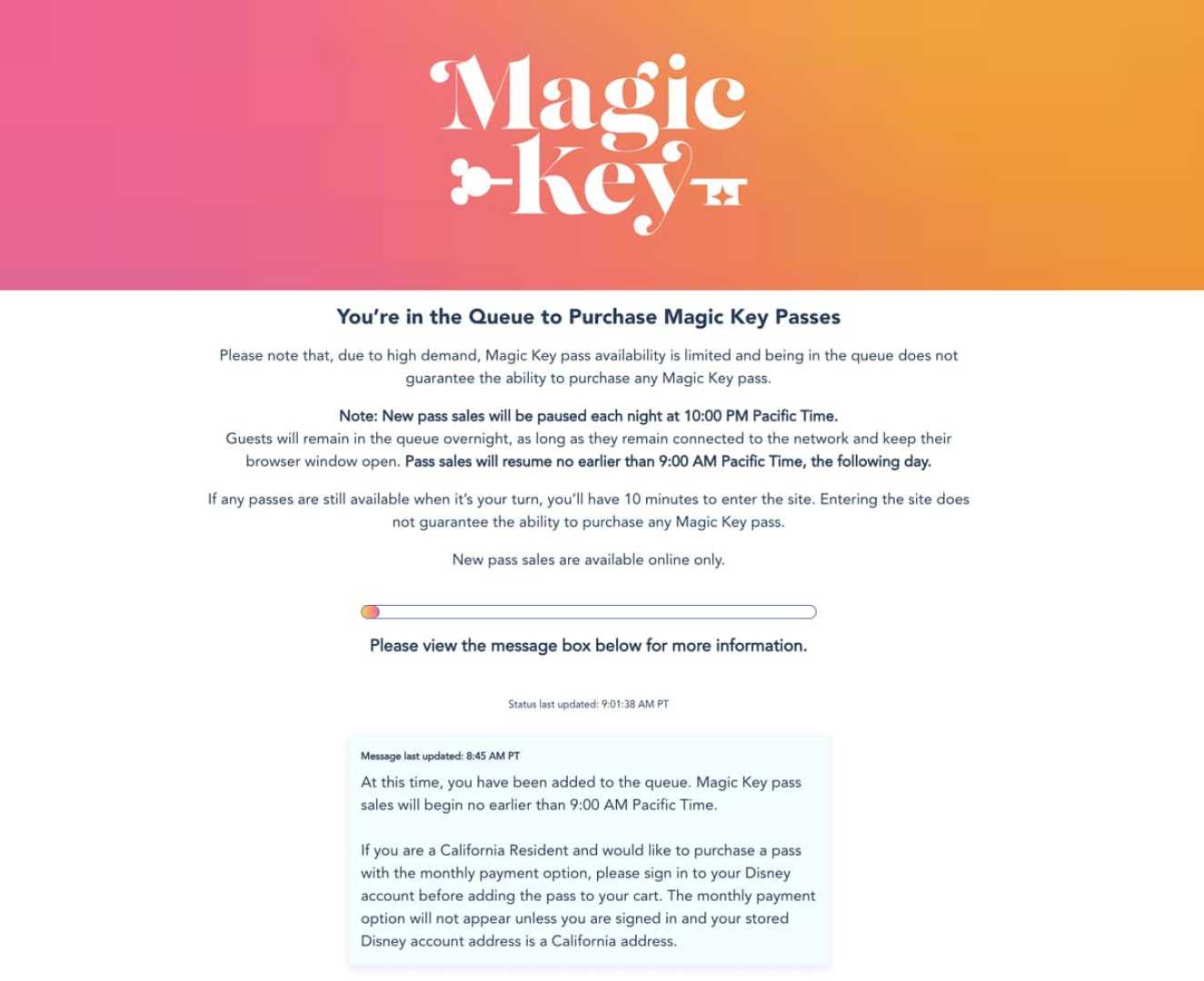 Disneyland Magic Key Pass 2025 Announcement