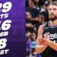 Domantas Sabonis Sacramento Kings Game Action