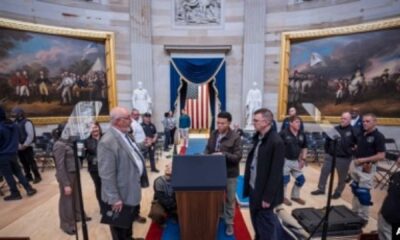 Donald Trump Inauguration 2025 Capitol Indoor Ceremony