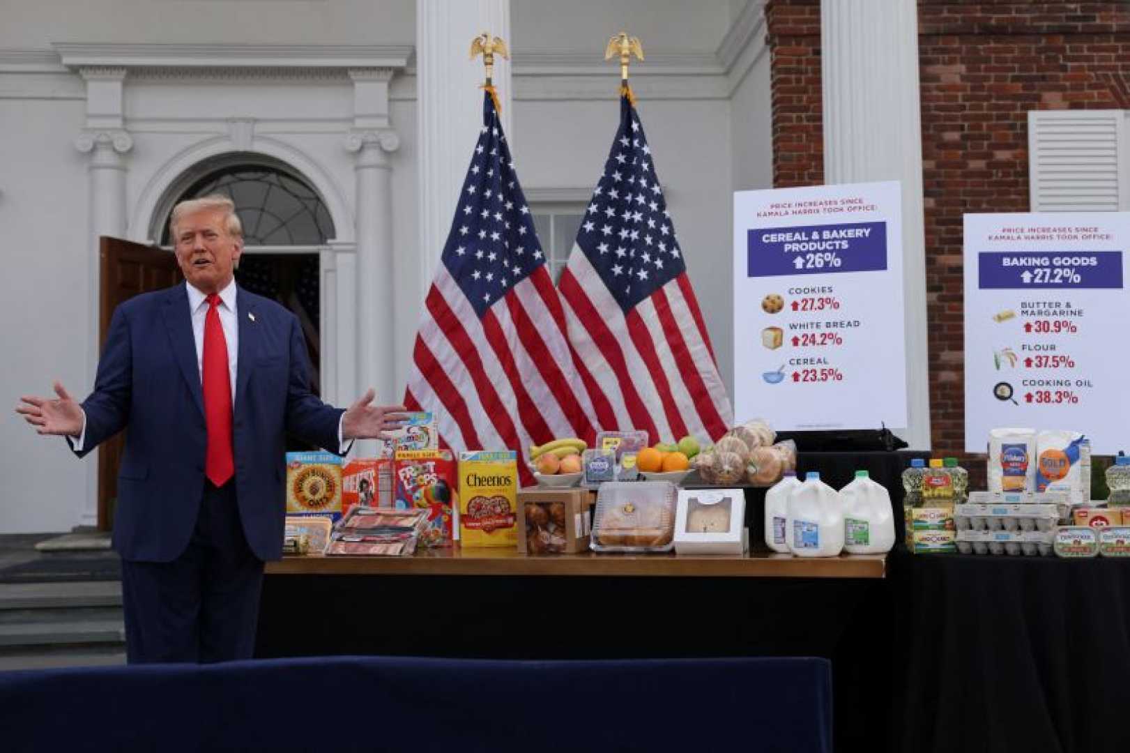 Donald Trump Press Conference 2024 Food Prices