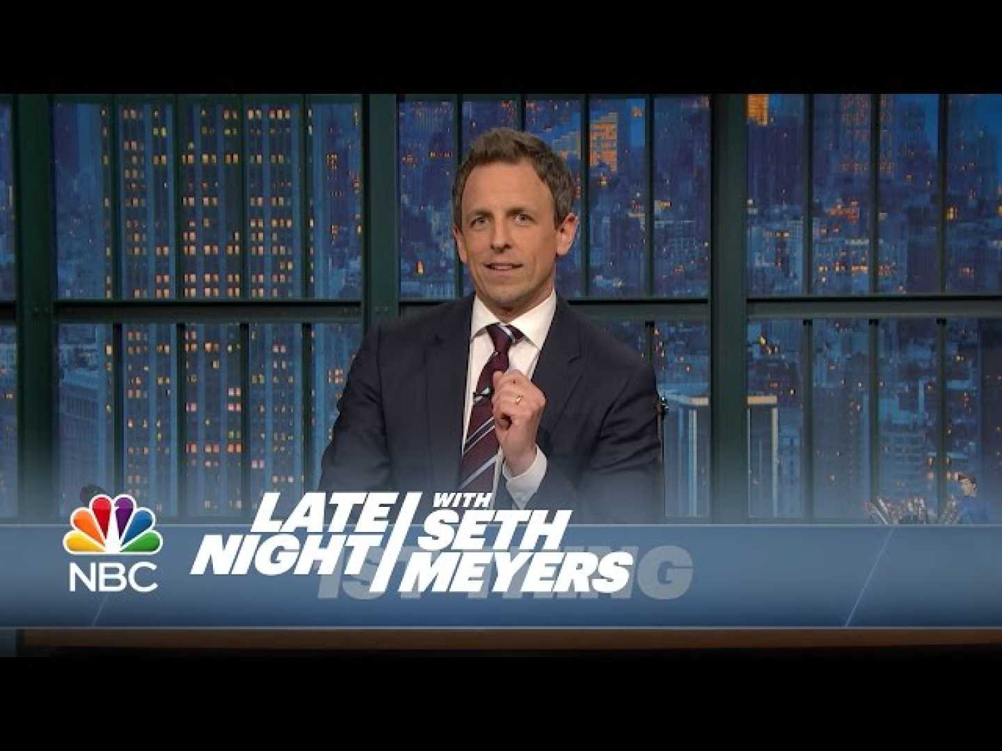 Donald Trump Seth Meyers Nbc Feud