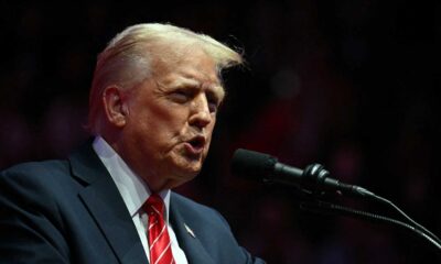 Donald Trump Signing Executive Orders At Capital One Arena