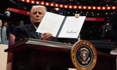 Donald Trump Signs Executive Order January 2025