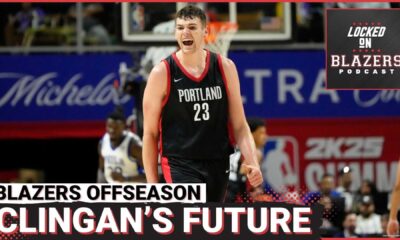 Donovan Clingan Portland Trail Blazers Rookie Center