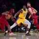 Dorian Finney Smith Lakers Game Action Photo