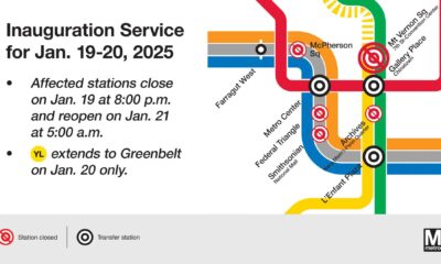 Downtown D.c. Road Closures Inauguration 2025