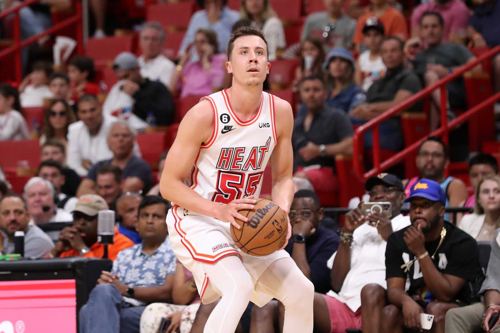 Duncan Robinson Miami Heat Basketball Game