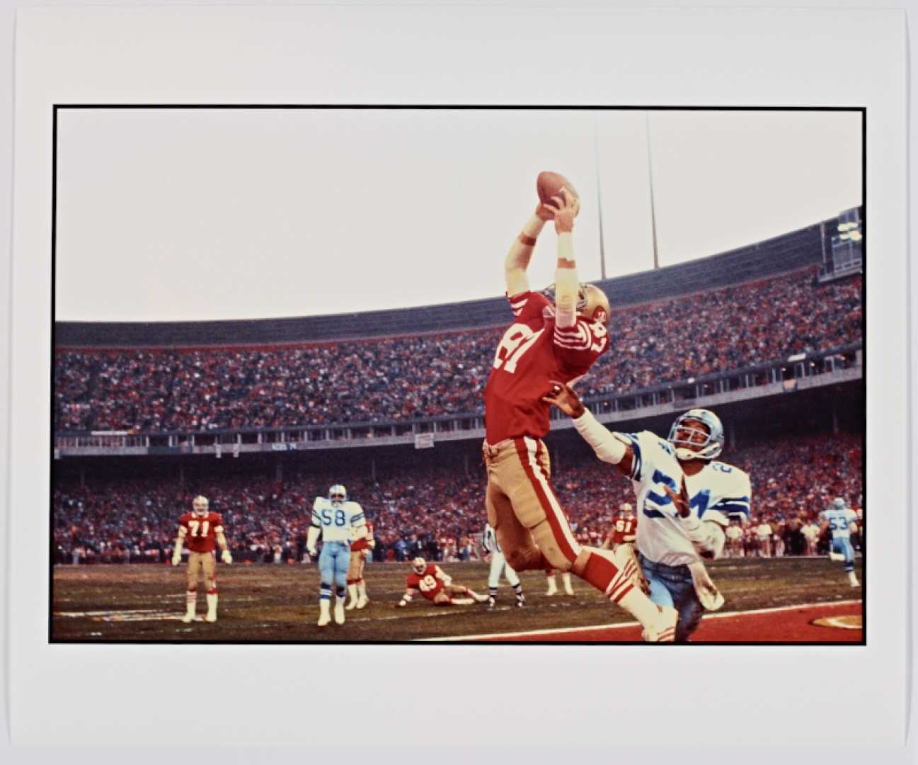 Dwight Clark The Catch 1982 Candlestick Park