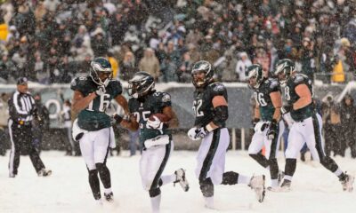 Eagles Vs Rams Snow Game Lincoln Financial Field