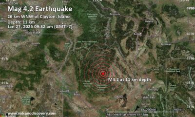 Earthquake Damage Clayton Idaho 2025