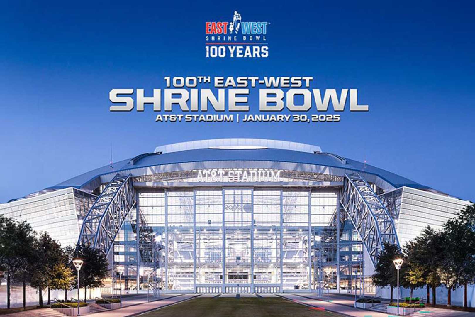 East West Shrine Bowl 2025 At&t Stadium Arlington Texas