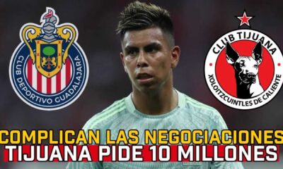 Efraín Álvarez Xolos Tijuana Chivas Guadalajara