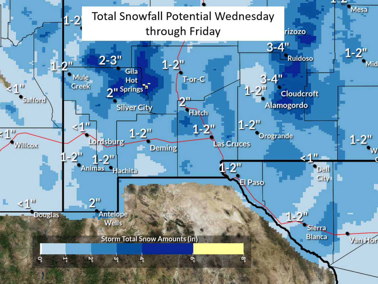 El Paso Texas Cold Weather School Closures 2025