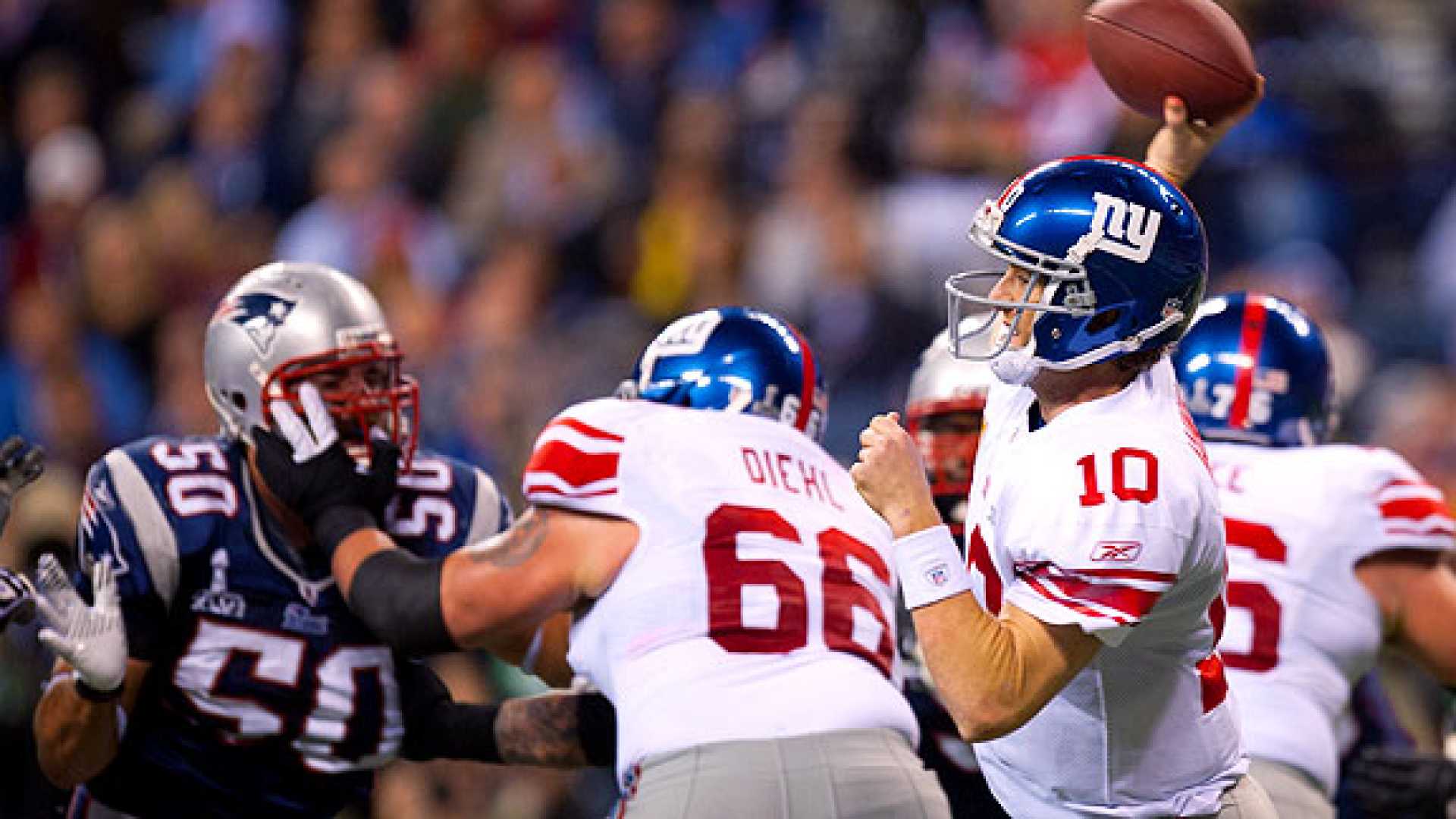 Eli Manning Super Bowl Xlii Celebration