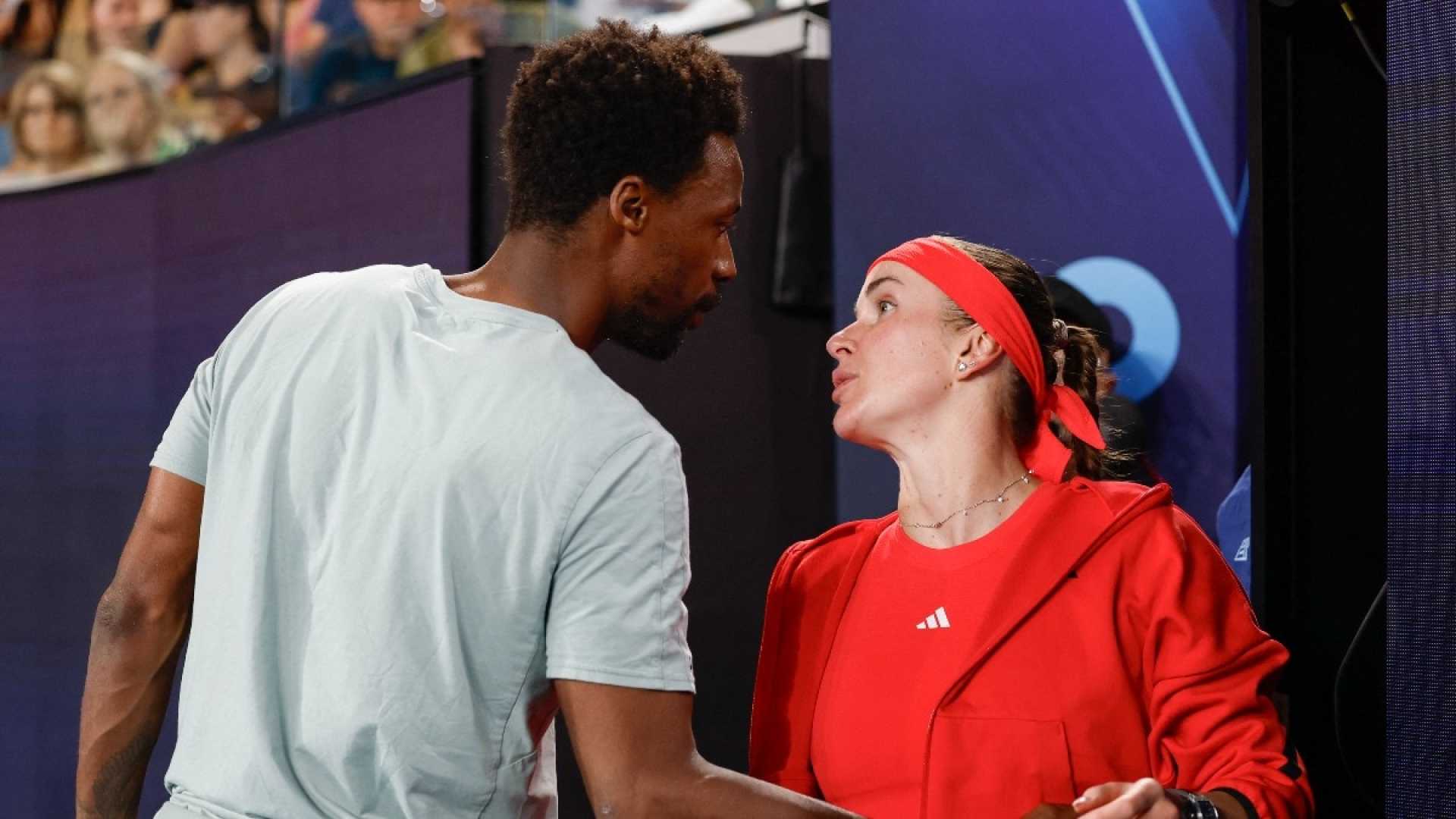 Elina Svitolina Gaël Monfils Australian Open 2025