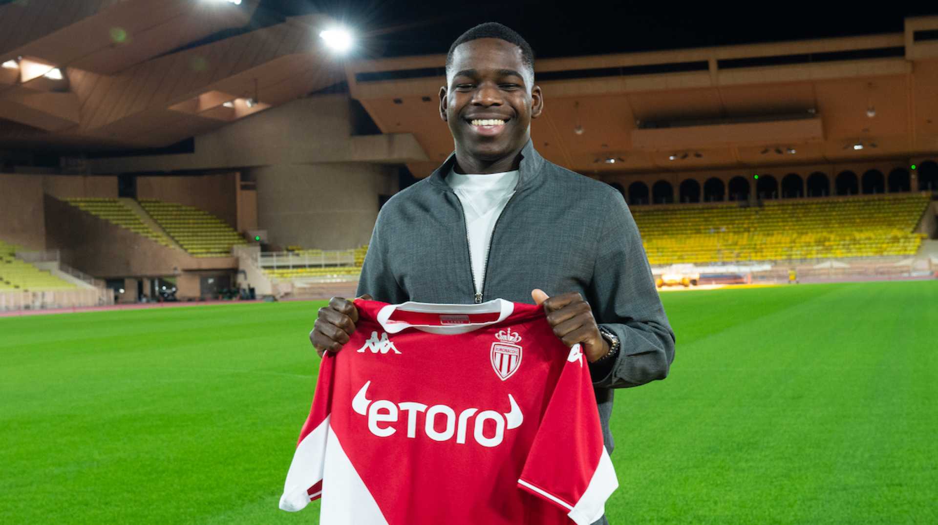 Eliot Matazo As Monaco Football Player