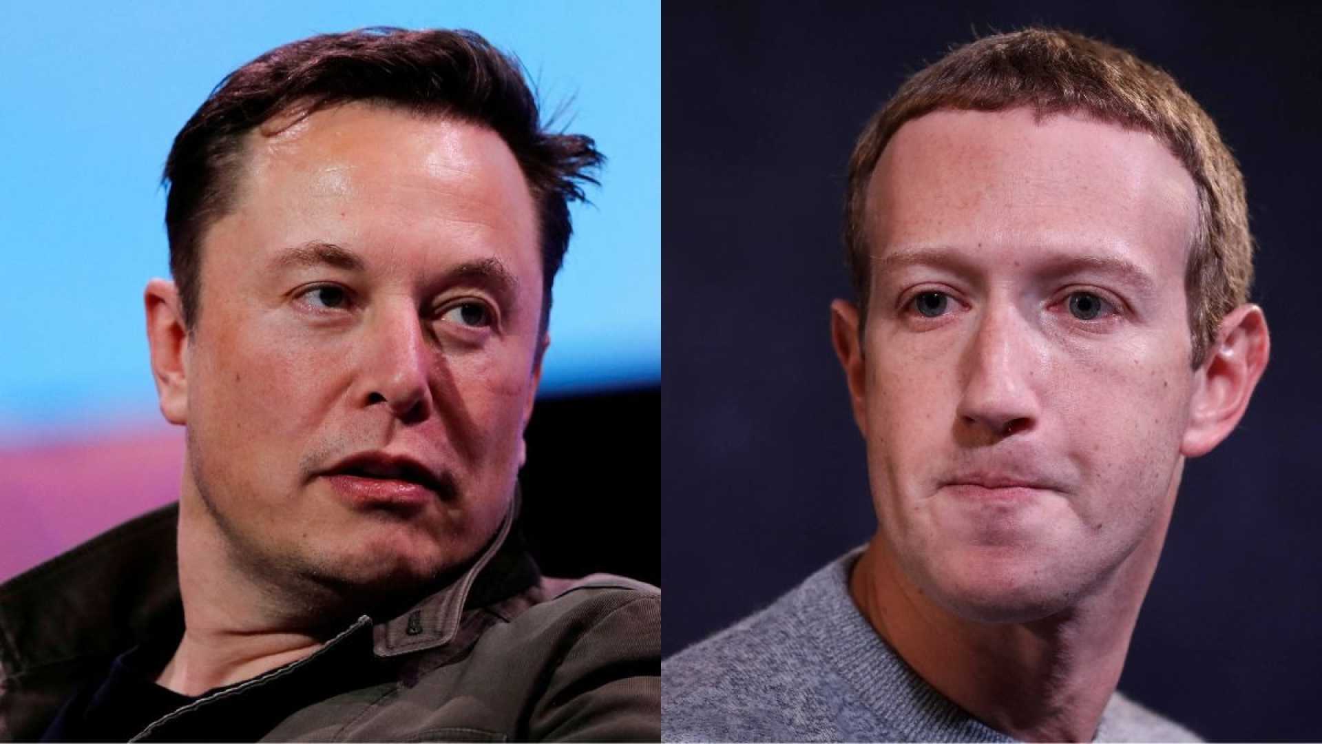 Elon Musk Mark Zuckerberg Jeff Bezos Social Media