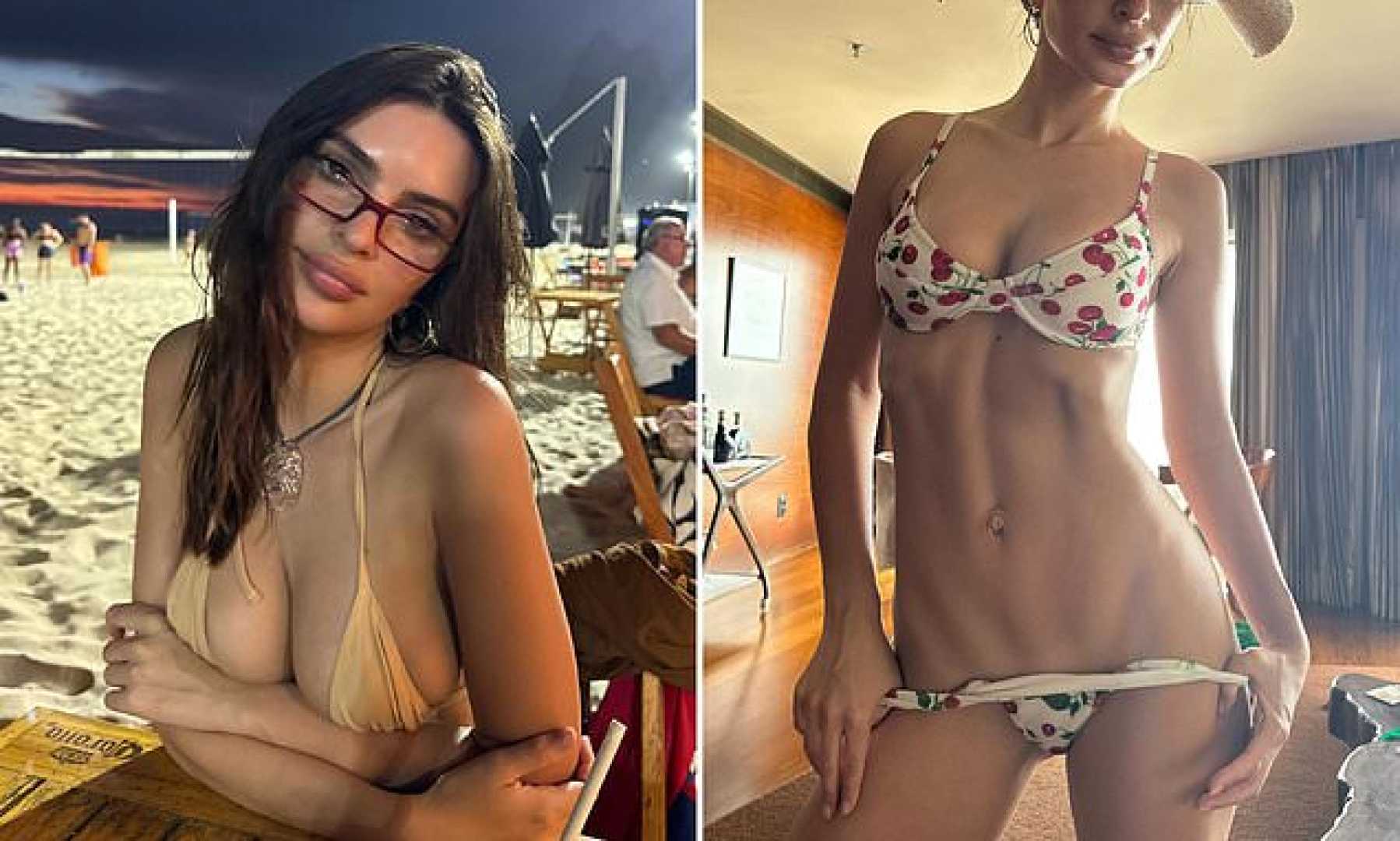 Emily Ratajkowski Rio De Janeiro Bikini Photos