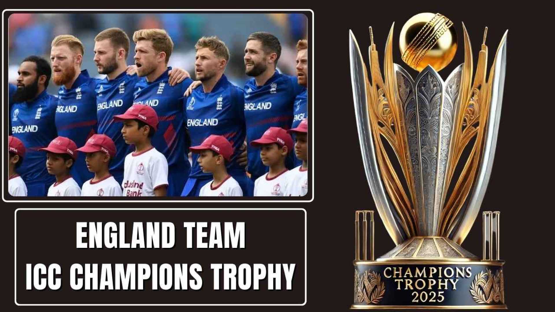 England Cricket Team Champions Trophy 2024