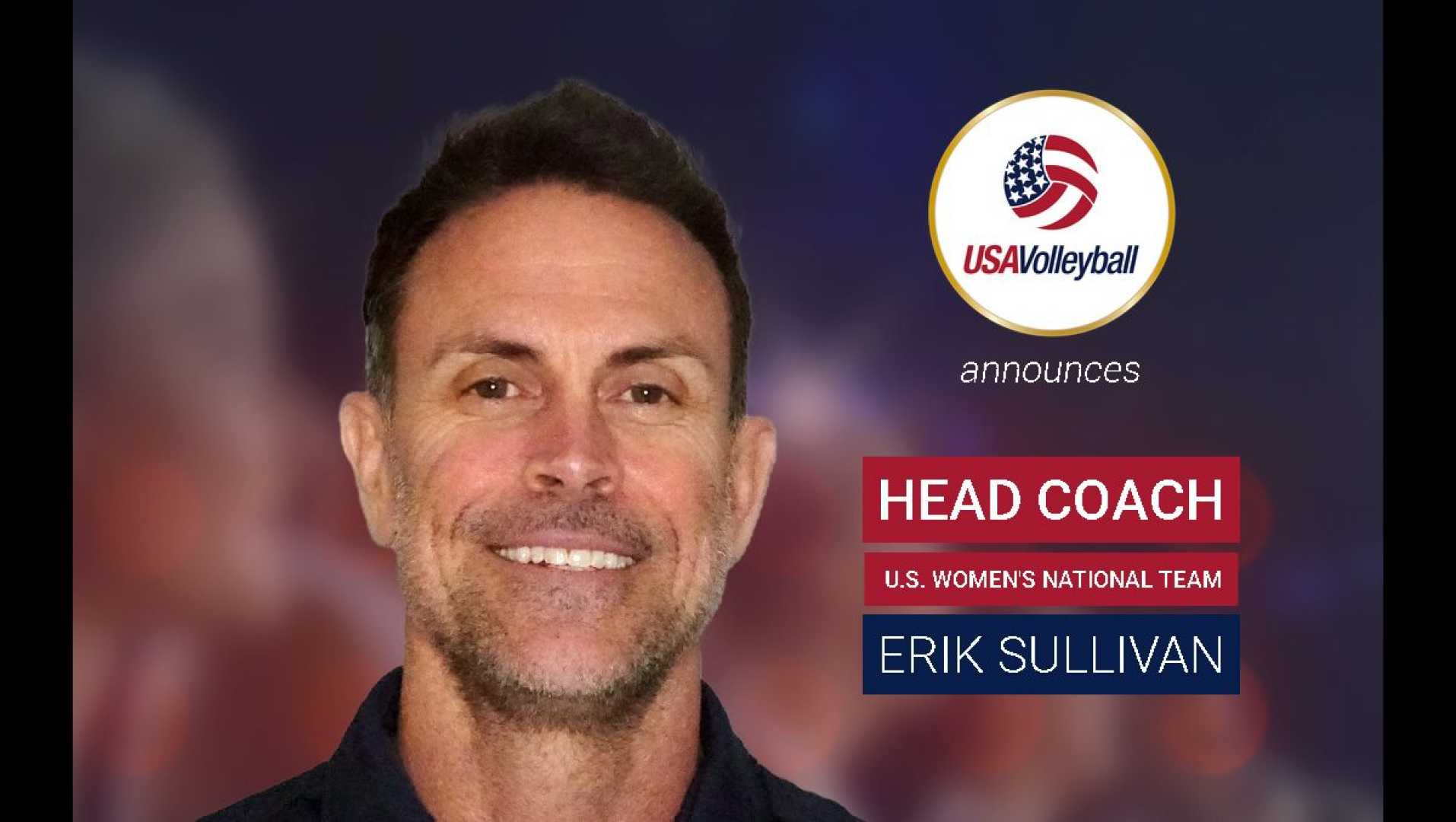 Erik Sullivan Usa Volleyball Head Coach