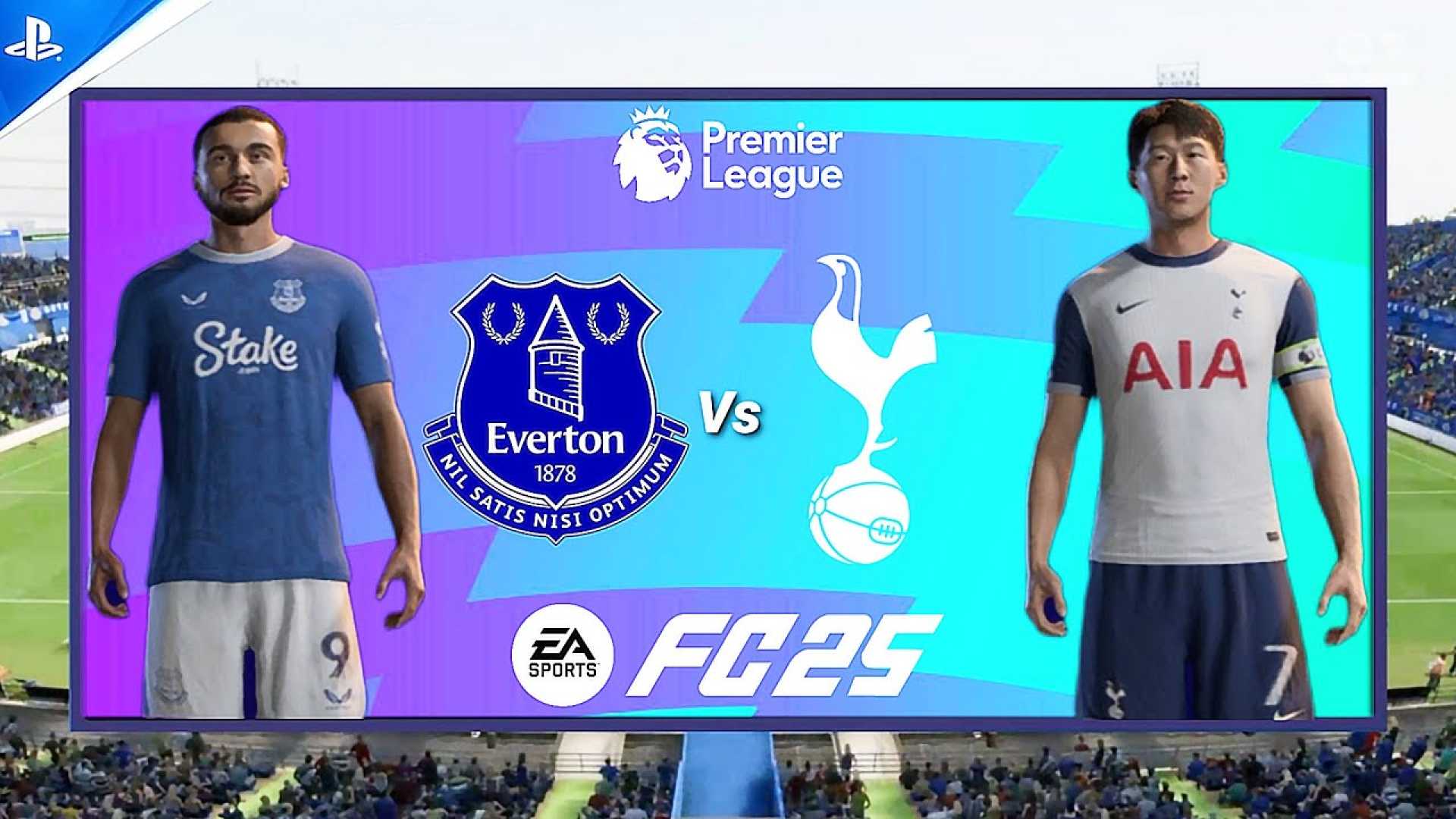 Everton Vs Tottenham Premier League 2025 Match