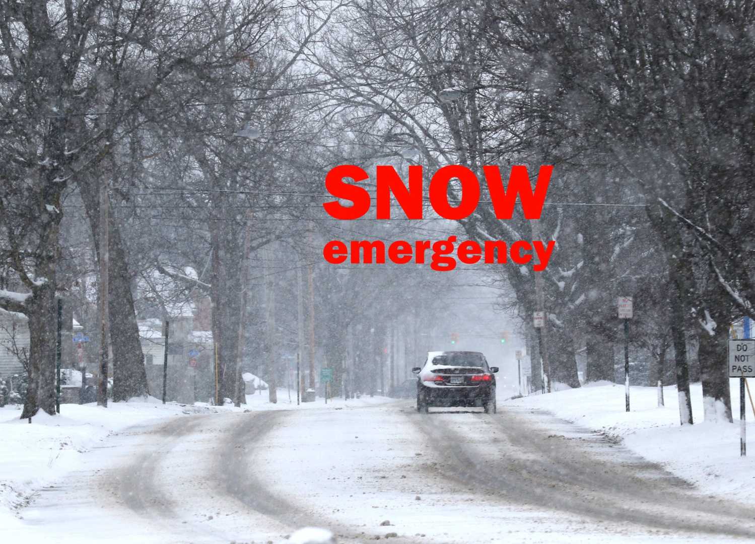 Fairfield County Ohio Snow Emergency Level 3