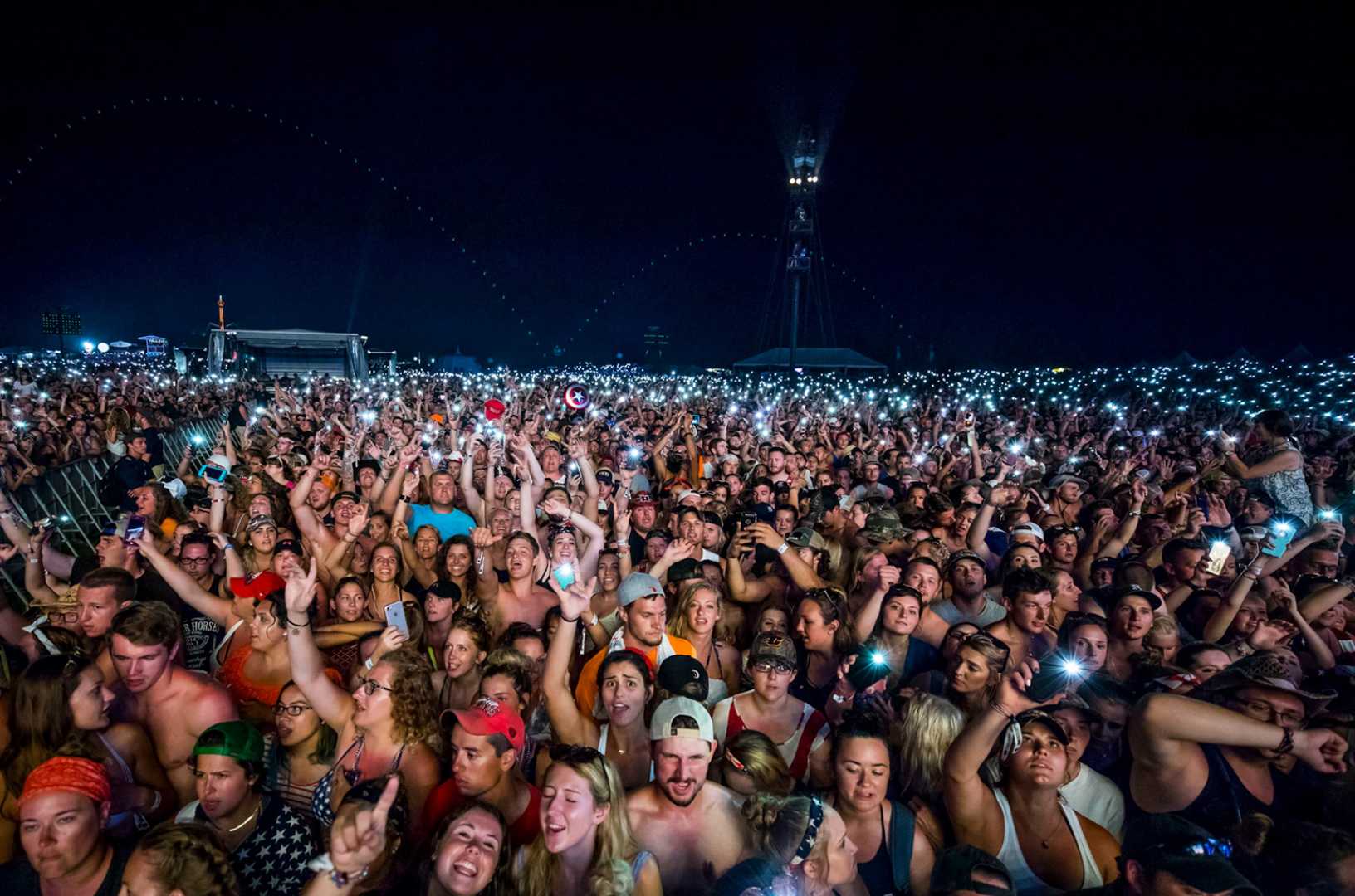 Faster Horses Festival Michigan International Speedway Crowd