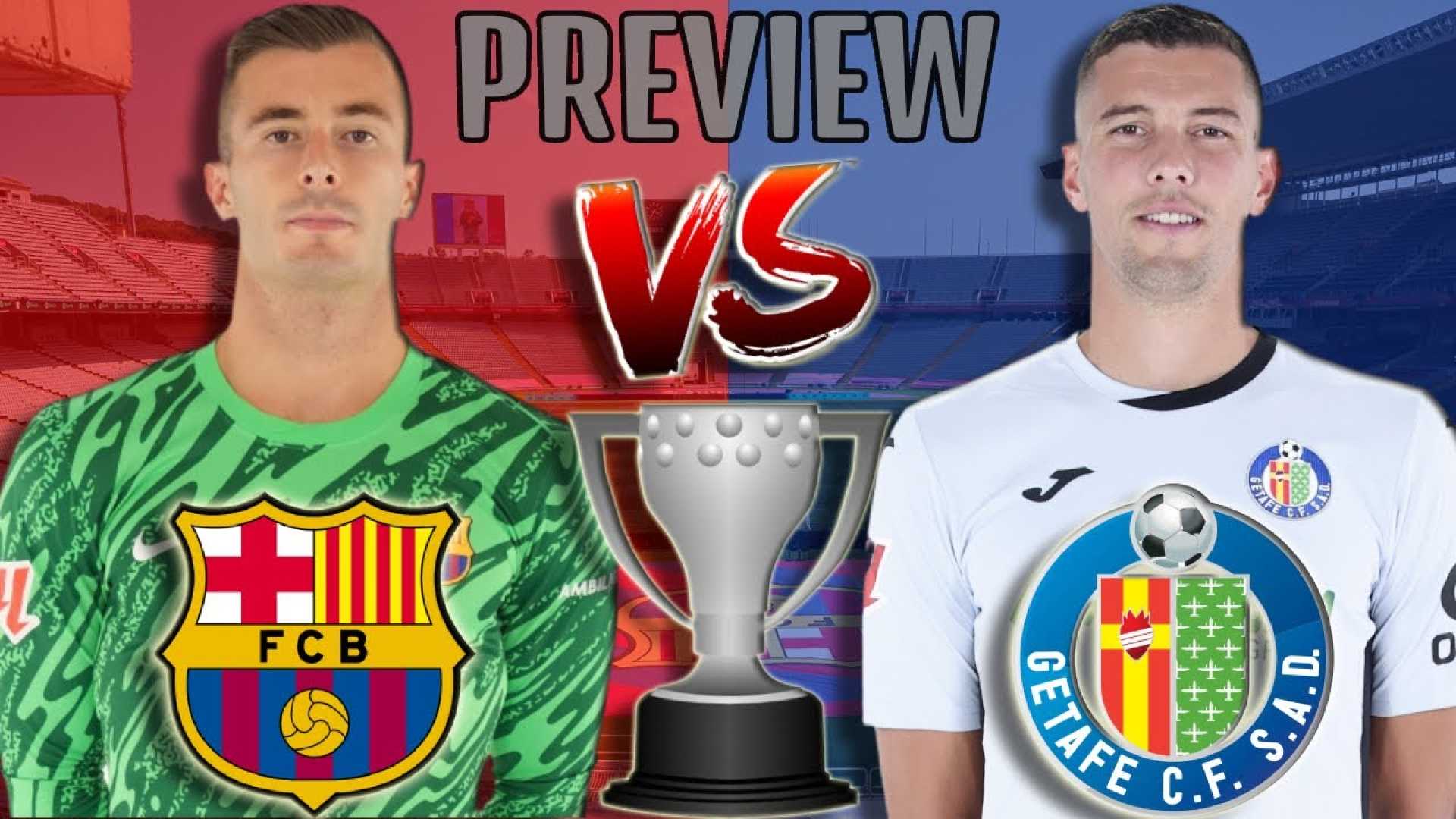 Fc Barcelona Vs Getafe La Liga 2025 Match