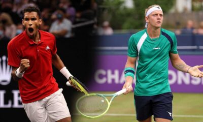 Felix Auger Aliassime Alejandro Davidovich Fokina Tennis Match