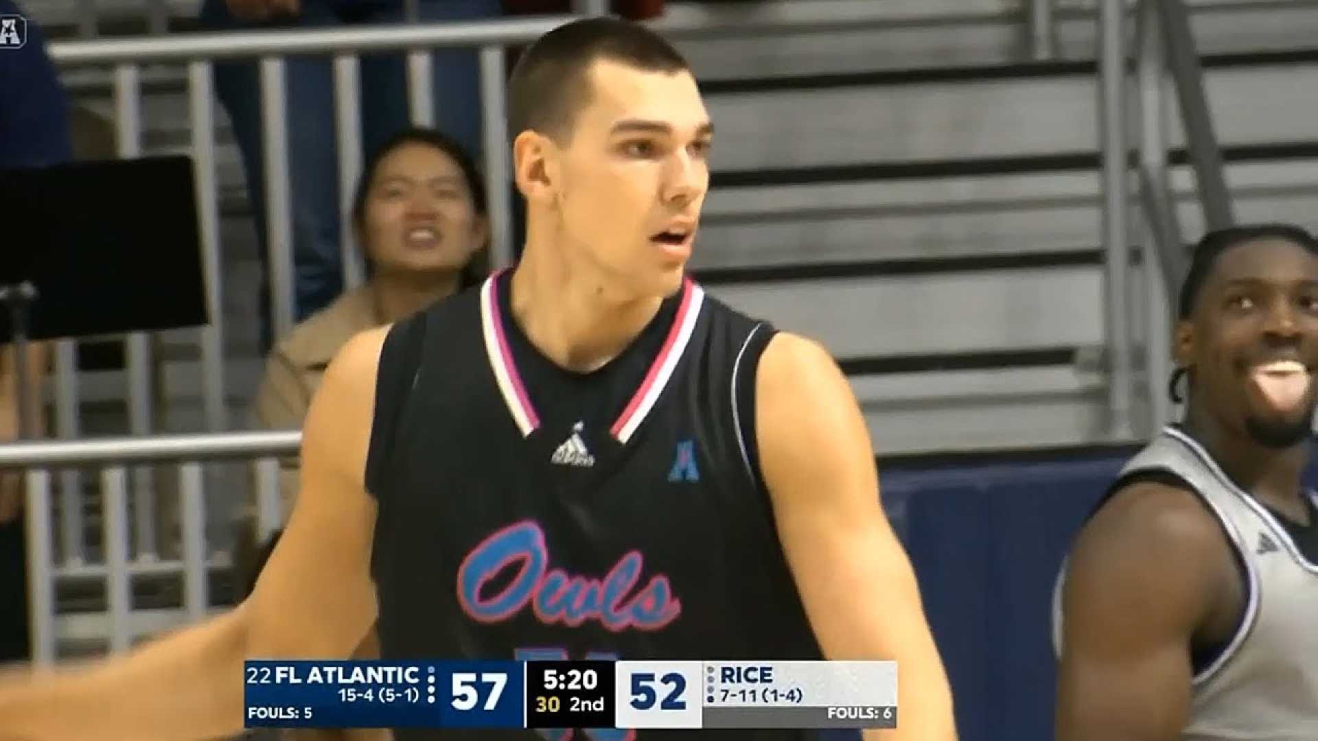 Florida Atlantic Vs Rice College Basketball Game