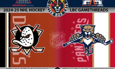 Florida Panthers Vs Anaheim Ducks Hockey Game