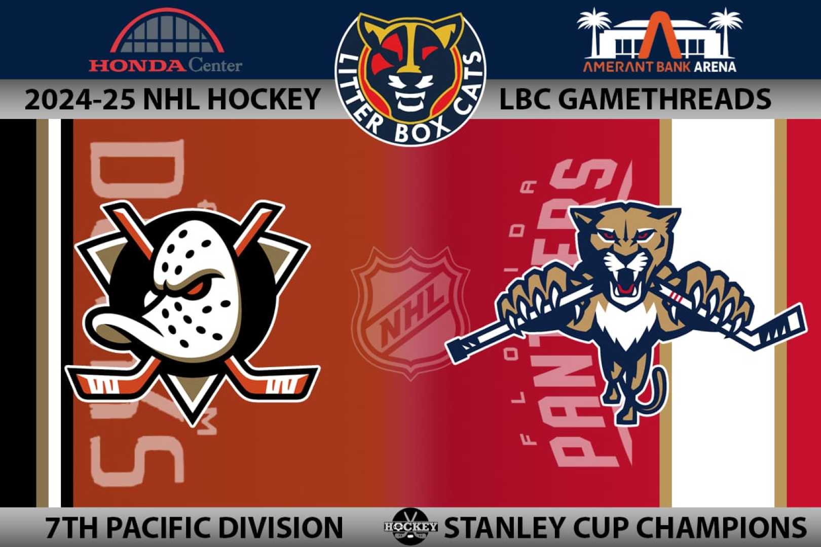 Florida Panthers Vs Anaheim Ducks Hockey Game