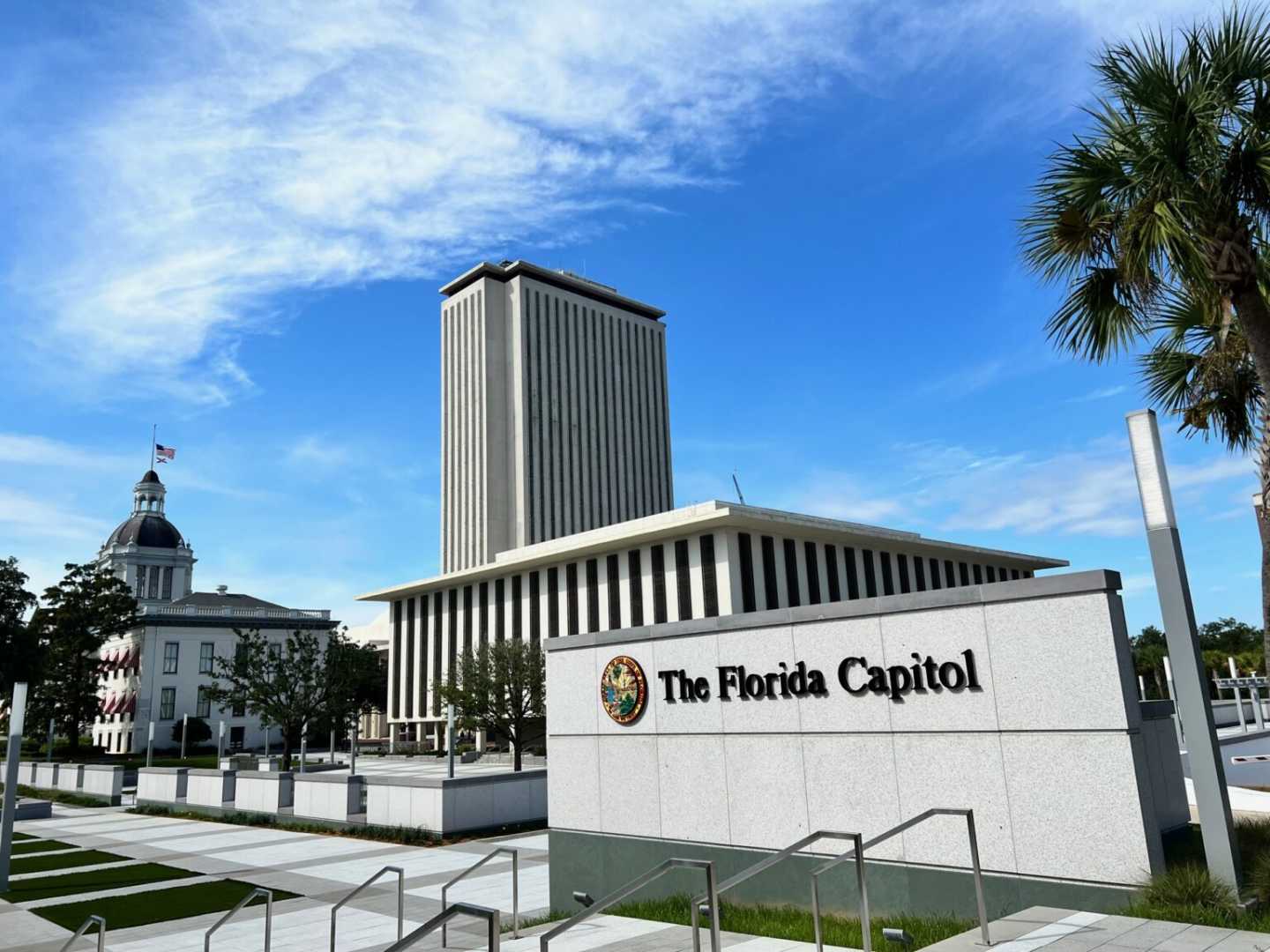 Florida State Capitol Building Tallahassee Immigration Debate