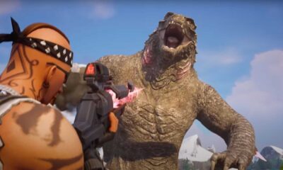 Fortnite Godzilla Transformation Gameplay Screenshot