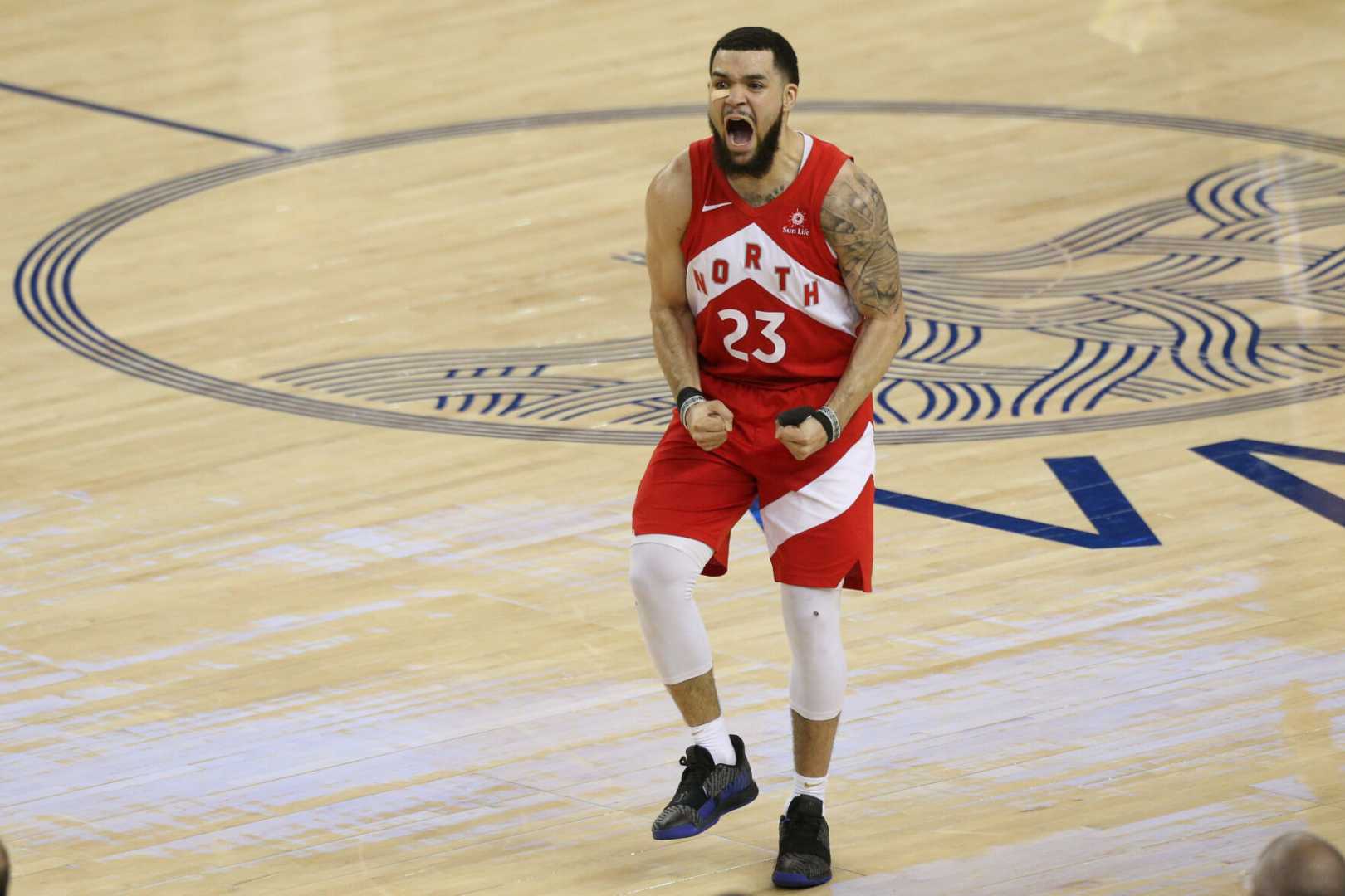 Fred Vanvleet Toronto Raptors 2019 Nba Finals