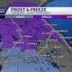 Freeze Warning Central Florida Weather Map