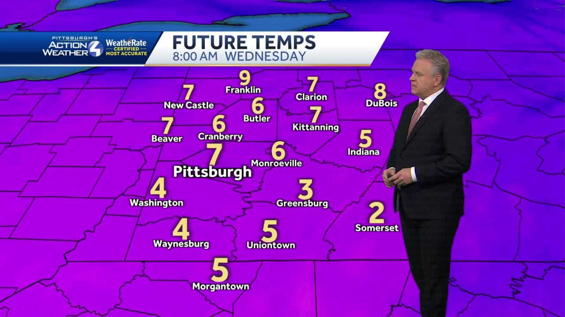 Frigid Temperatures Pittsburgh Snow School Closures