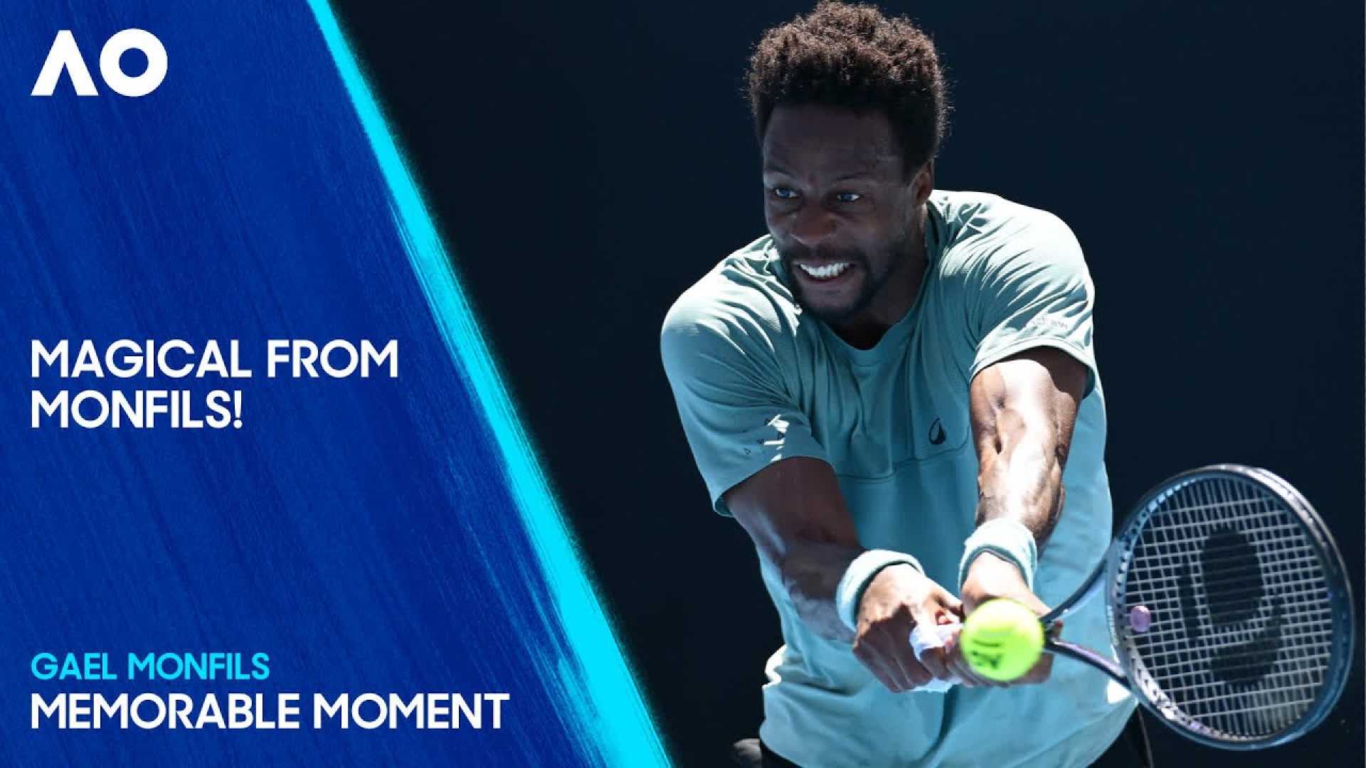 Gael Monfils Australian Open 2025 Match