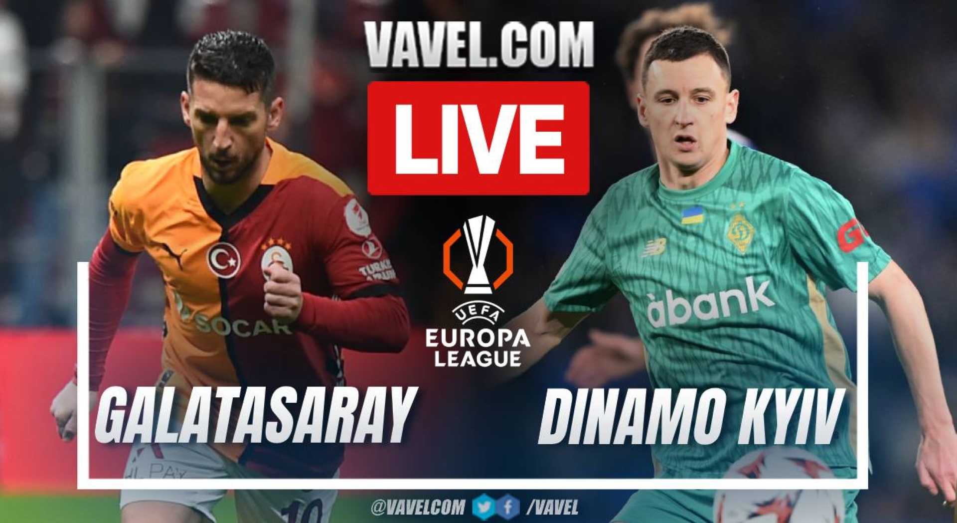 Galatasaray Vs Dynamo Kiev Europa League 2025