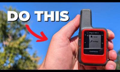 Garmin Inreach Device In Outdoor Setting