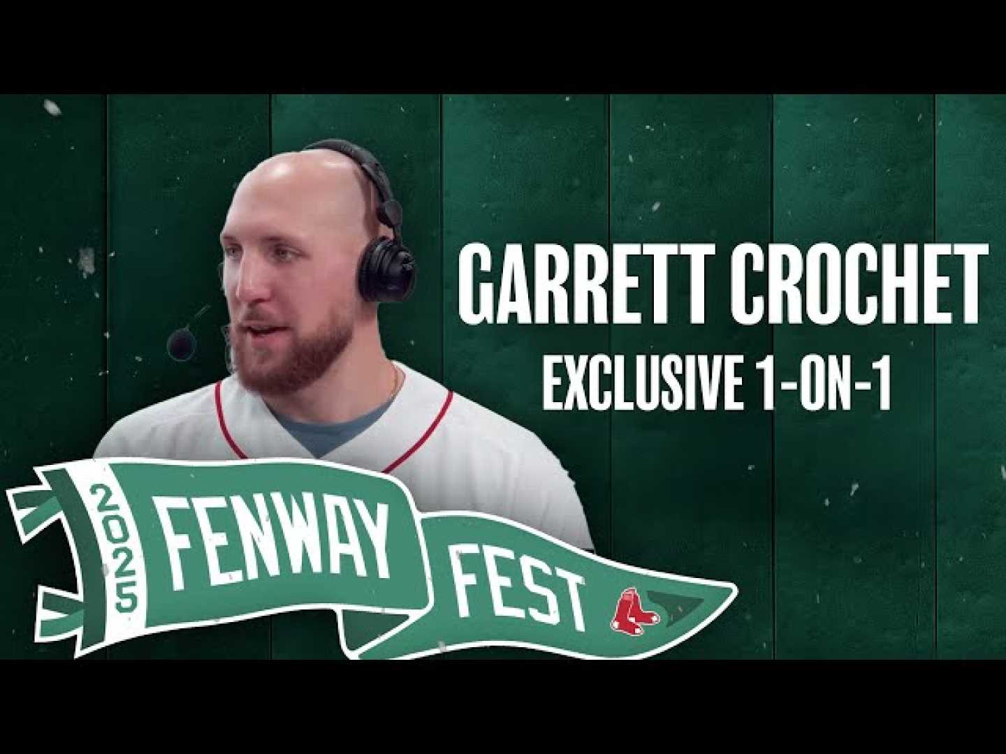 Garrett Crochet Red Sox Fenway Fest 2024