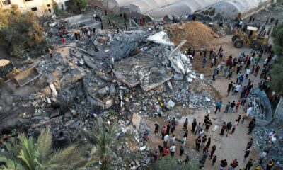 Gaza Strip Conflict Aftermath Aerial View