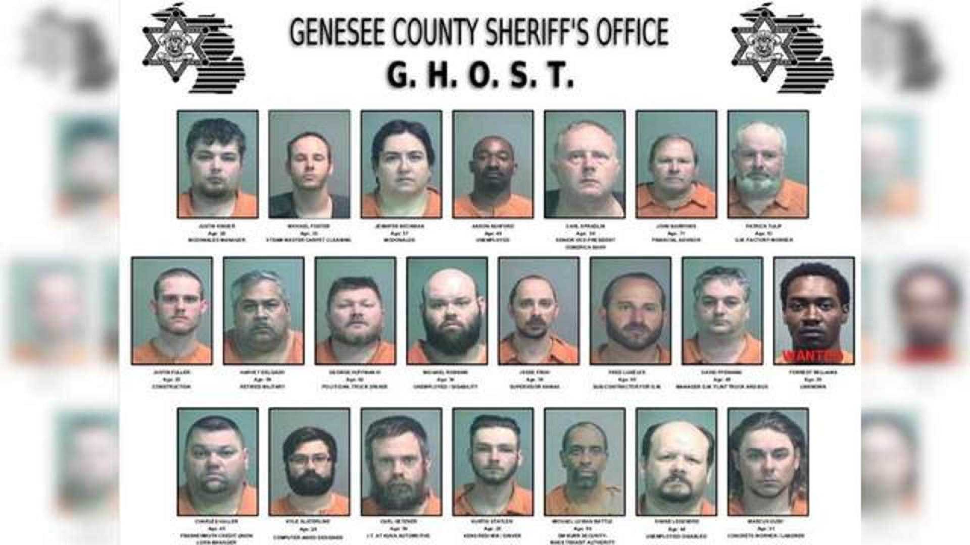 Genesee County Sheriff's Office Ghost Operation