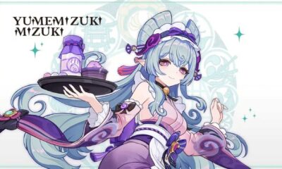 Genshin Impact Mizuki Character Art