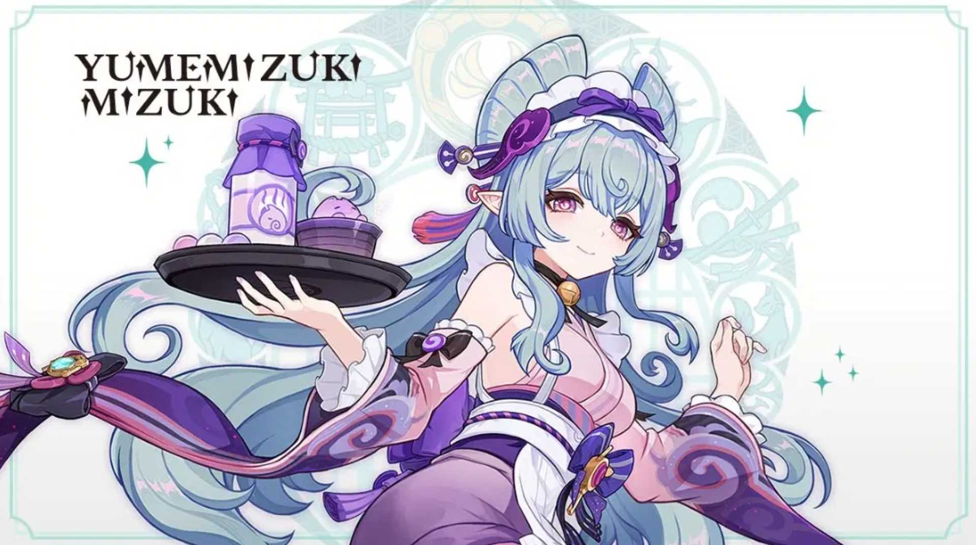 Genshin Impact Mizuki Character Art