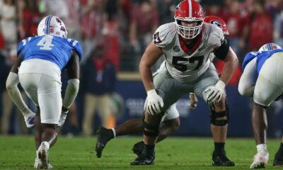 Georgia Bulldogs Offensive Tackle Monroe Freeling