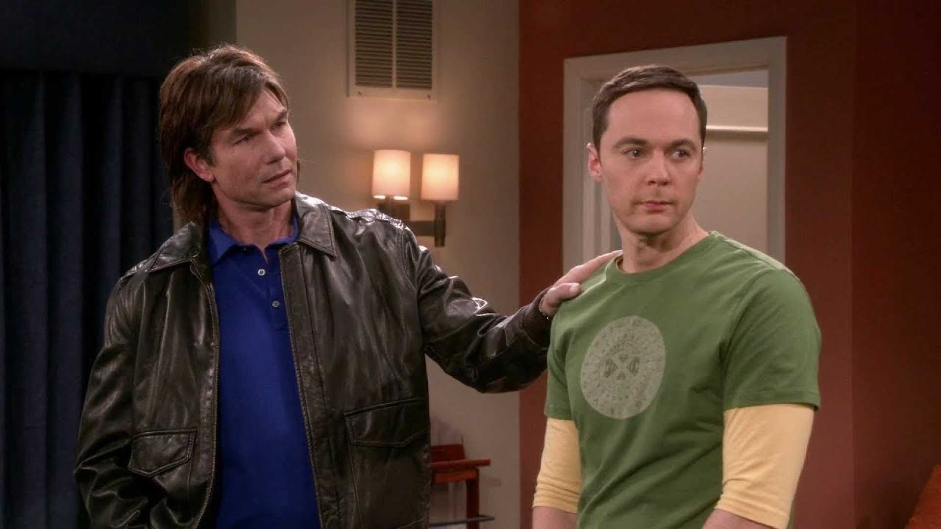 Georgie Cooper And Sheldon Cooper In The Big Bang Theory