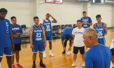 Gilas Pilipinas Basketball Team Training Camp